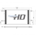 2018 International LT Condenser #HDH010801